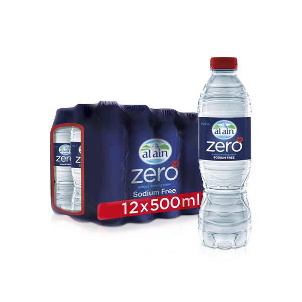 Al Ain Zero Sodium Water 500ml x 12