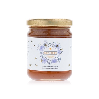 Balqees Raw Honey, Lemon Zest & Ginger Fusion 250g