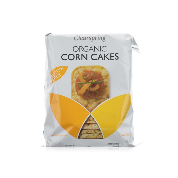 Clearspring Organic Corn Cakes 130g