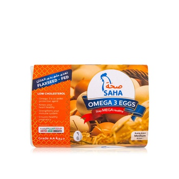 Saha Omega 3 Eggs Brown x6