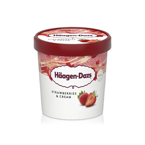Haagen Dazs Strawberries And Cream Ice Cream 100Ml