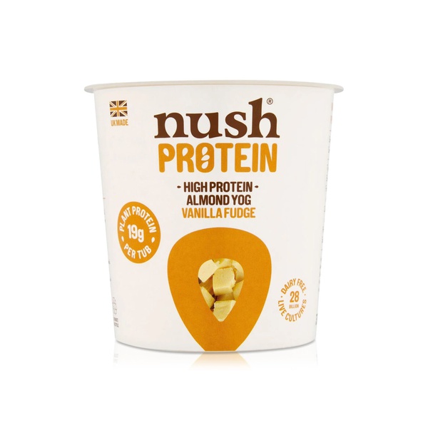 Nush Protein Vanilla Fudge Almond Milk Yoghurt 350g