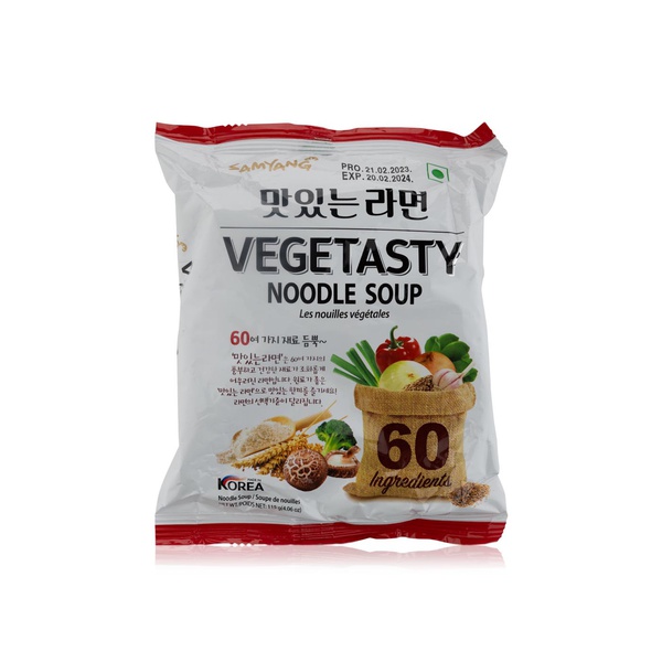Samyang Vegetasty Noodle Soup 115g