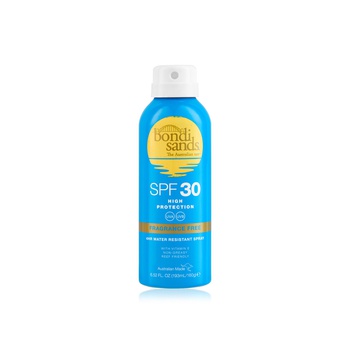 Bondi Sands SPF 30 Fragrance Free Sunscreen Aerosol Mist 160g