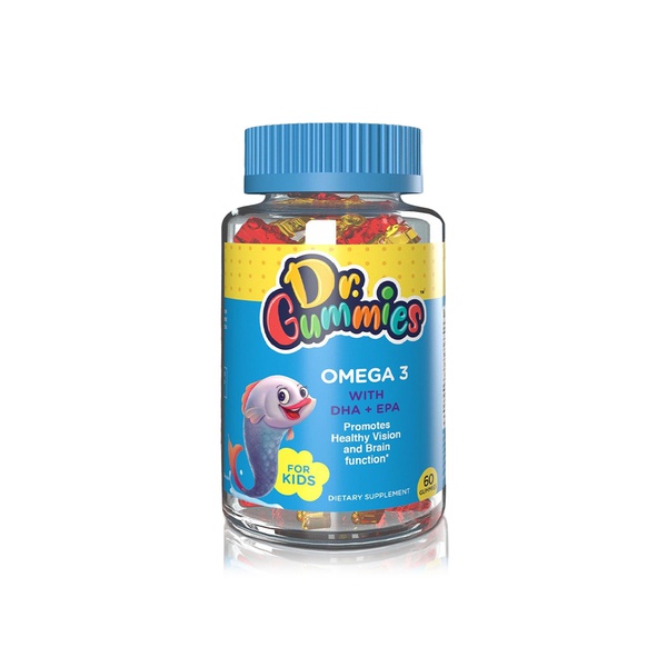 Dr. Gummies Kids Omega 3 with DHA + EPA Gummies x60