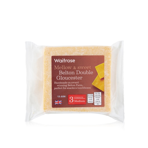 Waitrose Belton Double Gloucester 250g