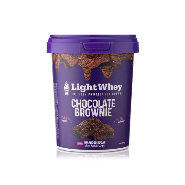 Lightwhey Frozen Chocolate Brownie Ice Cream 450Ml