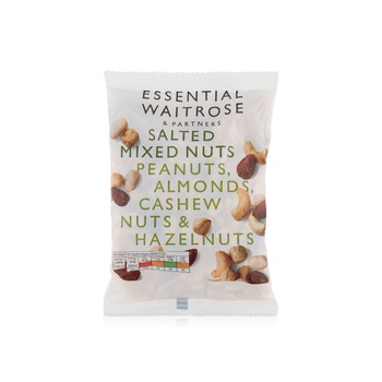 Waitrose Essential Roasted Salted Mixed Nuts 200g