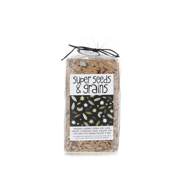 Buy Lime tree cafe seeded crackers seeds and grains in UAE