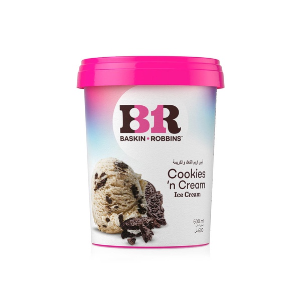 Baskin Robbins Cookies N Cream Ice Cream 500Ml