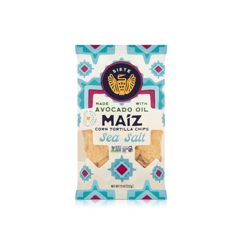Siete Sea Salt Corn Tortilla Chips 212g