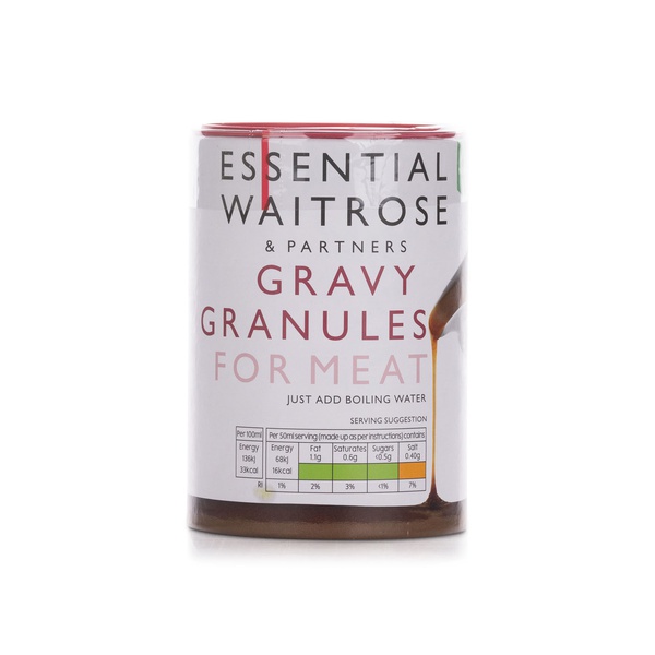 Waitrose Essential Meat Gravy Granules 170g