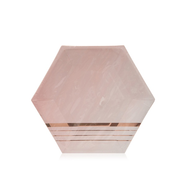 Creative Converting Hex Rose Plate 8 x 8