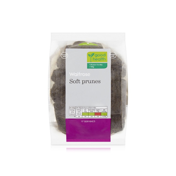 Waitrose Soft Prunes 500g