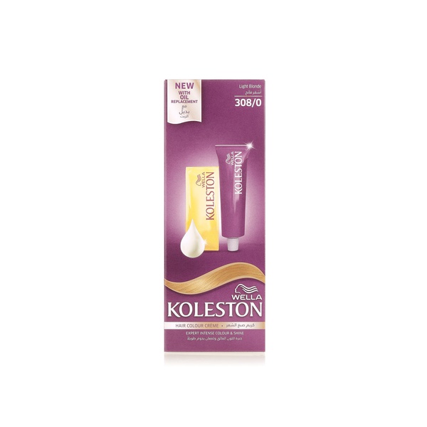 Wella Koleston Hair Colour Creme Light Blonde 308-0
