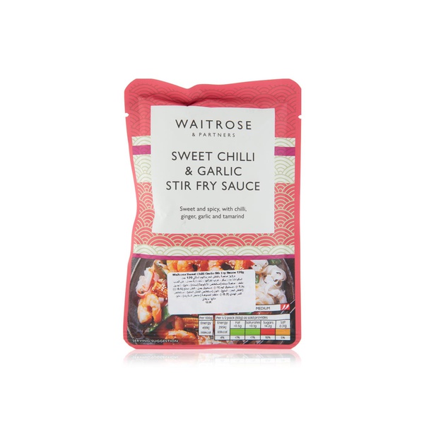 Waitrose Sweet Chilli & Garlic Stir Fry Sauce 120g