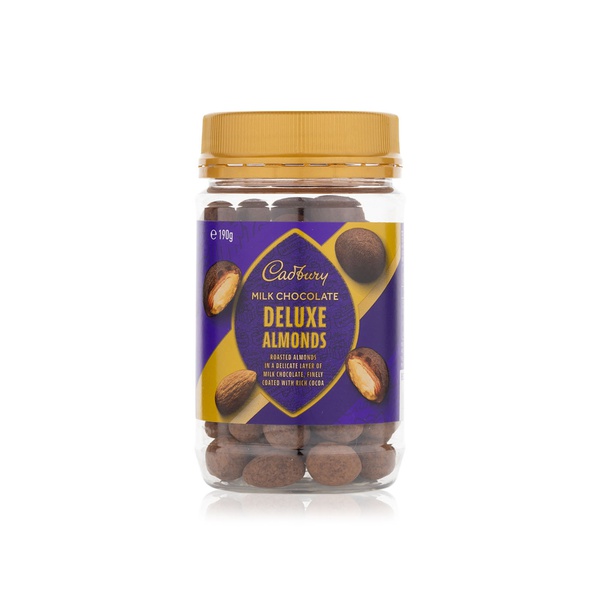 Cadbury milk chocolate coated deluxe almonds 190g Spinneys UAE