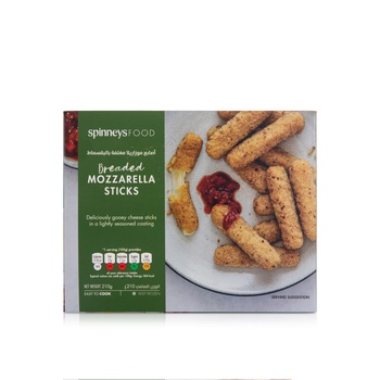 Spinneysfood Breaded Mozzarella Sticks 210g