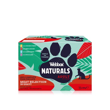 Webbox Meat Selection in Gravy 12 x 100g