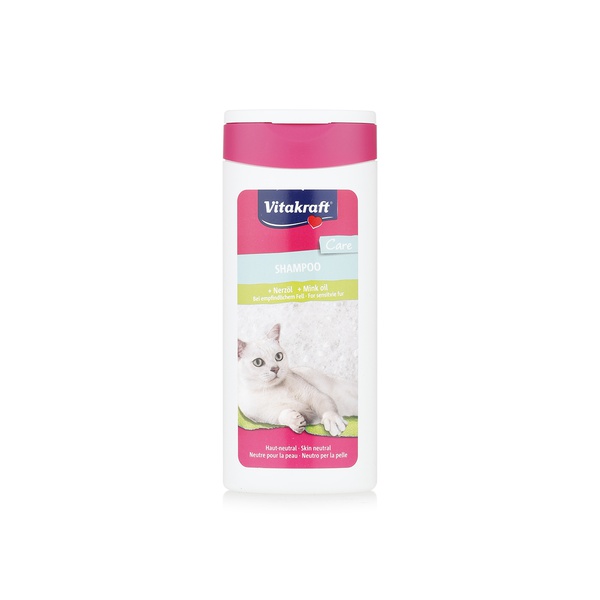 Buy Vitakraft Vita mink oil cat shampoo 250ml in UAE