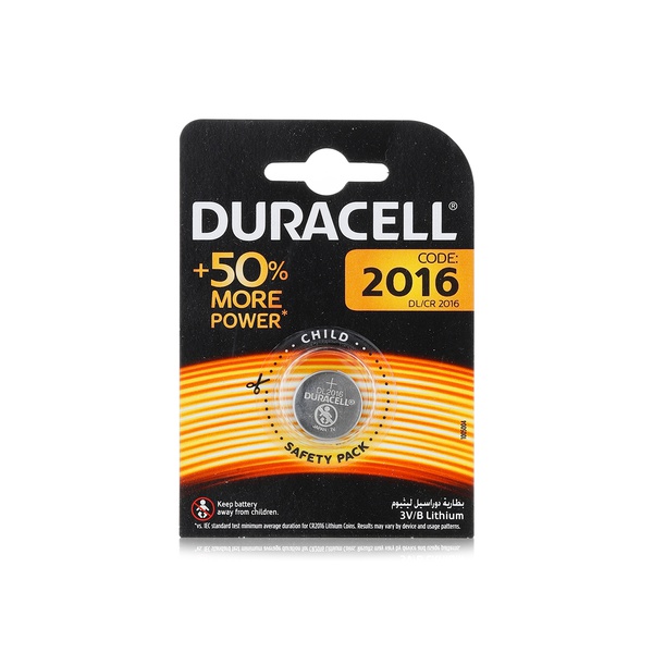 Duracell 3v/b 2016 Lithium Coin Battery