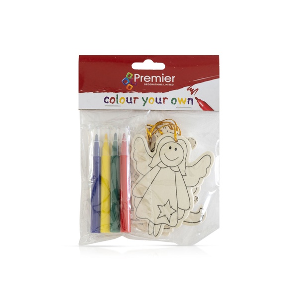 Premier Colour Your Own Characters Christmas Craft