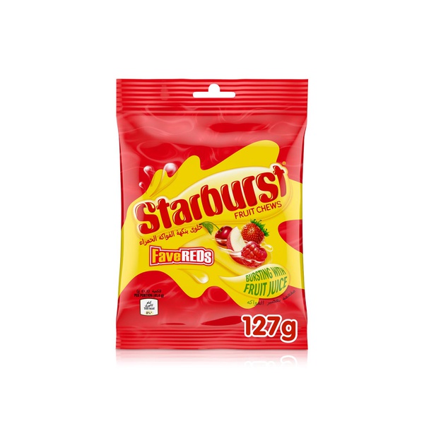 Starburst FaveReds Chewing Candy Bag 127g