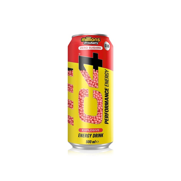C4 Millions Strawberry Energy Drink 500ml