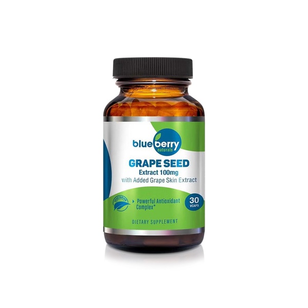 Blueberry Naturals Grape Seed Extract 100mg Capsules x 30