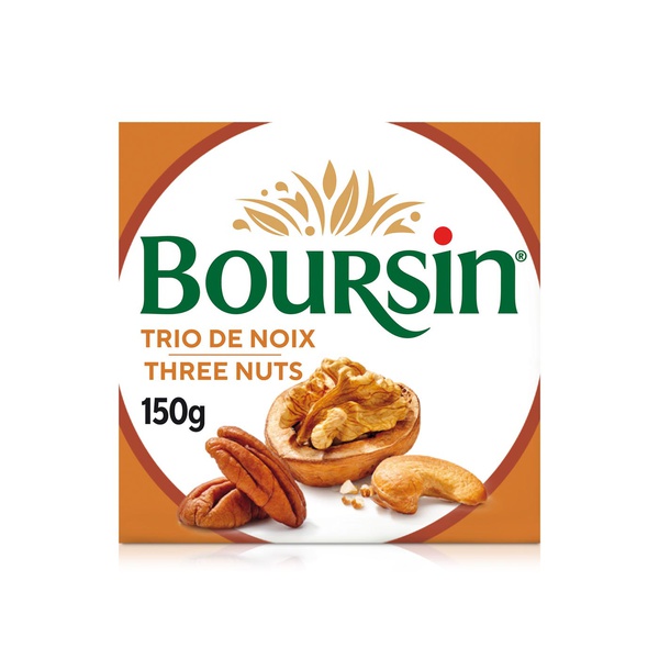Boursin Soft Cheese Three Nuts 150g
