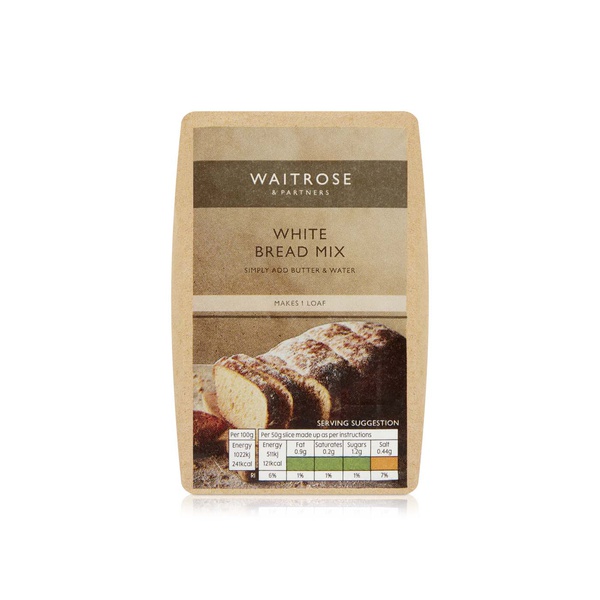 Waitrose White Bread Mix 500g