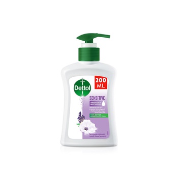 Dettol Sensitive Antibacterial Handwash Lavender and White Musk 200ml