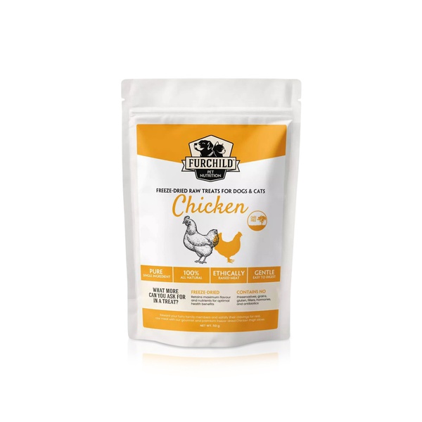 Furchild Cage-Free Chicken Treats for Dogs & Cats 50g