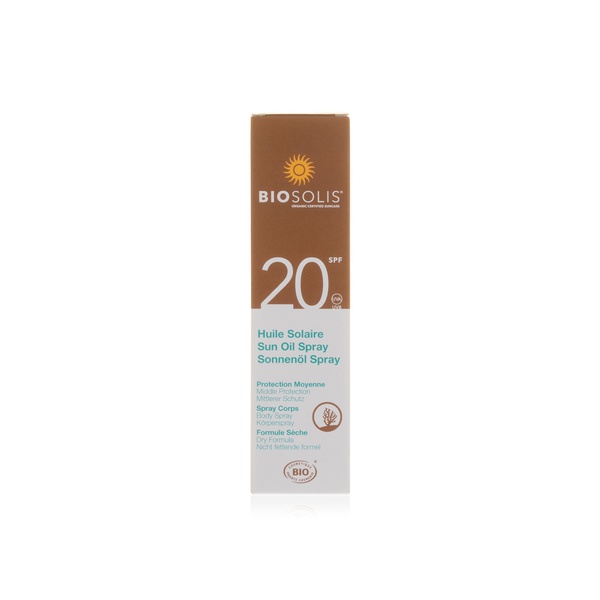 Biosolis Sublimating Sun Oil Spray SPF20 100ml