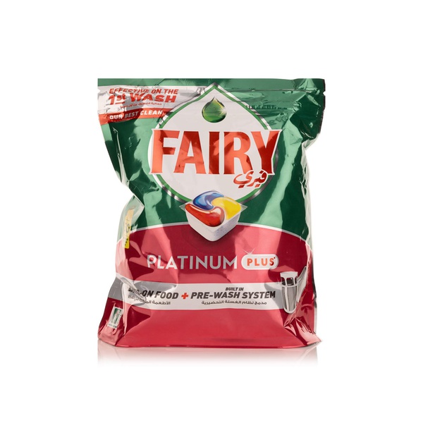 Buy Fairy all in one platinum plus dishwashing capsules 50s in UAE