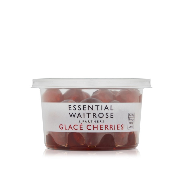 Waitrose Essential Glace Cherries 200g