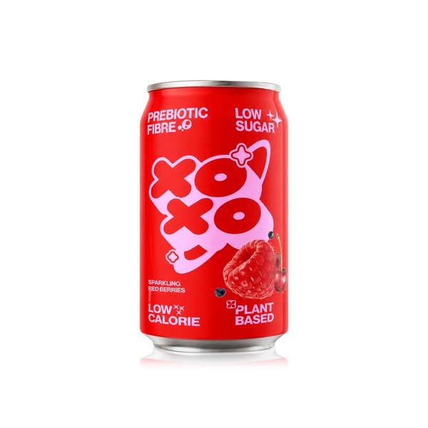 XOXO Sparkling Red Berry Prebiotic Soda 330ml