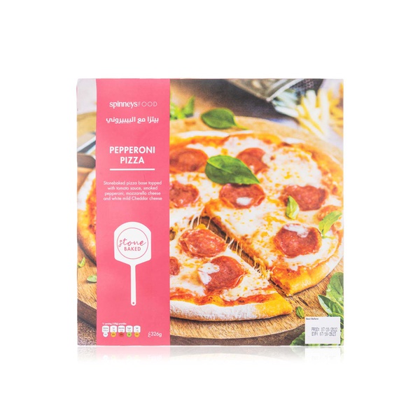 Spinneysfood Frozen Pepperoni Pizza 326G