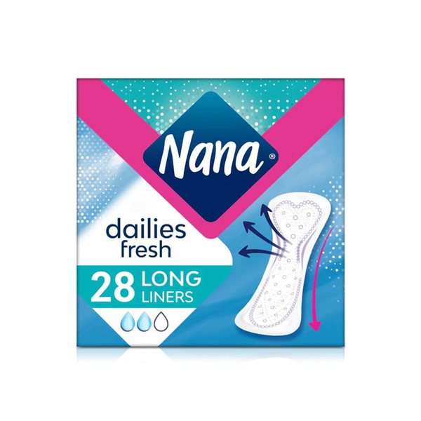 اشتري Nana long sized panty liners  x28 في الامارات