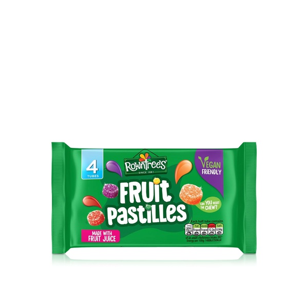 Rowntrees Vegan Fruit Pastilles 4 x 41g