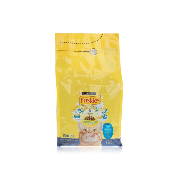 Friskies Sterilized with Salmon, Tuna and Vegetables 1.5kg