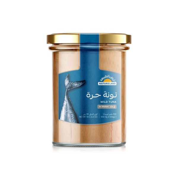 Natureland Wild Tuna in Water 195g