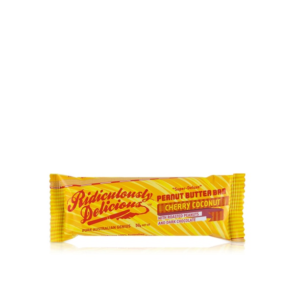 Ridiculously Delicious Peanut Butter Bar Cherry Coconut 50g