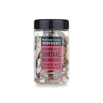 Waitrose Cooks Shiitake Mushrooms 25g