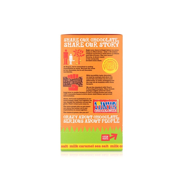 Tony's Chocolonely Milk Caramel Sea Salted Easter Egg with Mini Eggs 242g