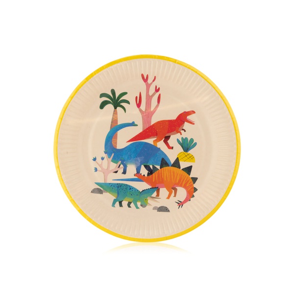 Talking Tables Dinosaur Plates 23cm 8s