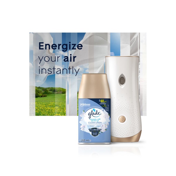 Glade Automatic Spray Refill Clean Linen 269ml