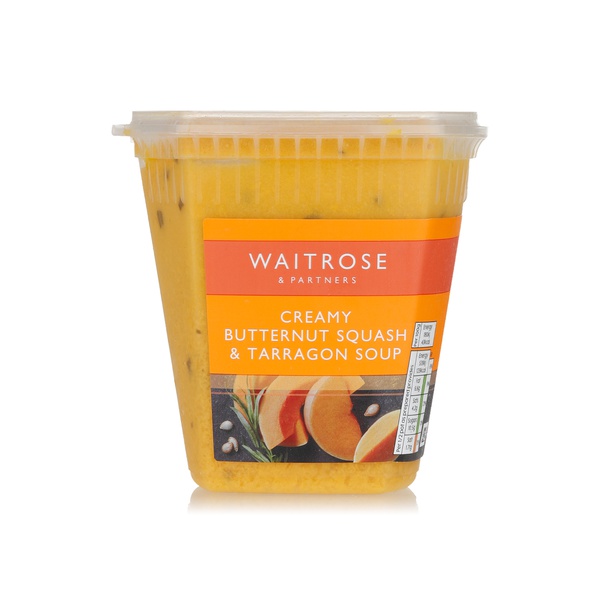 Waitrose Butternut Squash and Tarragon Soup 600g