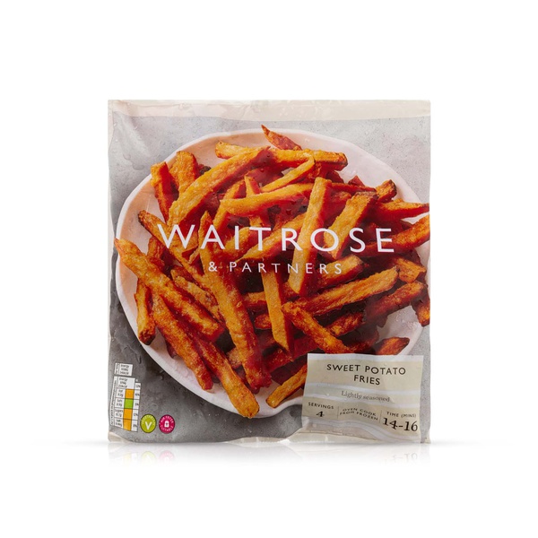 Waitrose Frozen Sweet Potato Fries 500g
