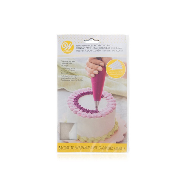 Wilton 12" Reusable Decorating Bags 3 Pack